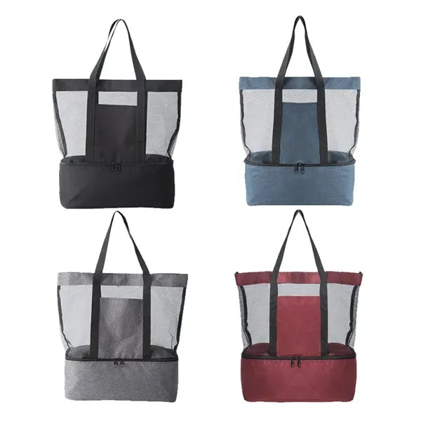 Waterproof Beach Bag with Cooler Compartment
