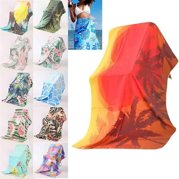 Large Summer Beach Towel