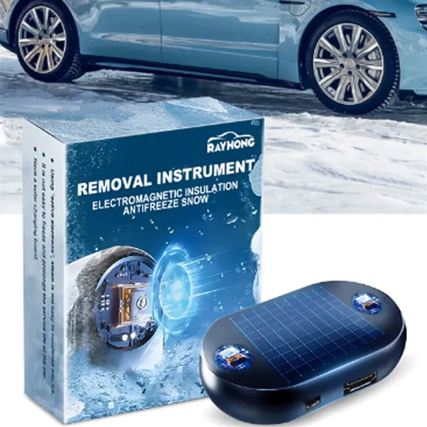 Electromagnetic Car Snow Removal Device