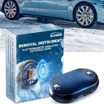 Electromagnetic Car Snow Removal Device