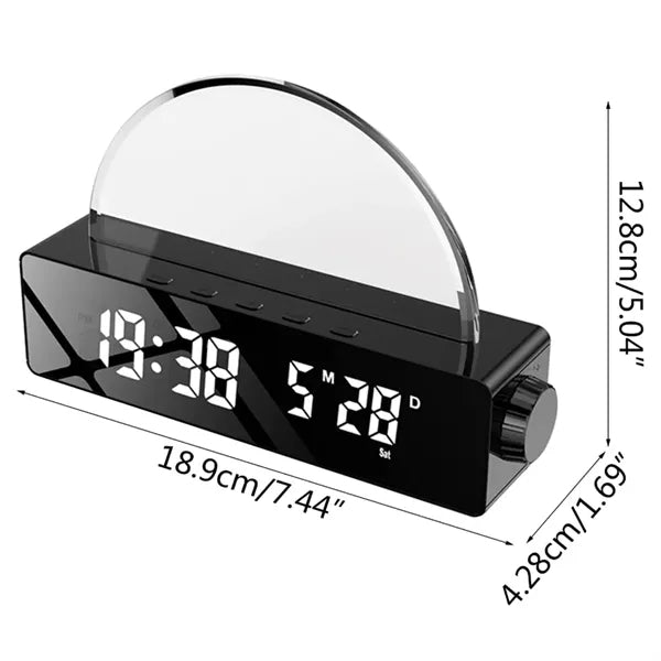 Sunrise Wake Up Light LED Alarm Clock