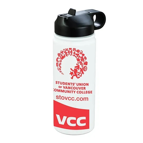 19 oz Recycled RPET Powder Coated Double Wall Insulated Stai