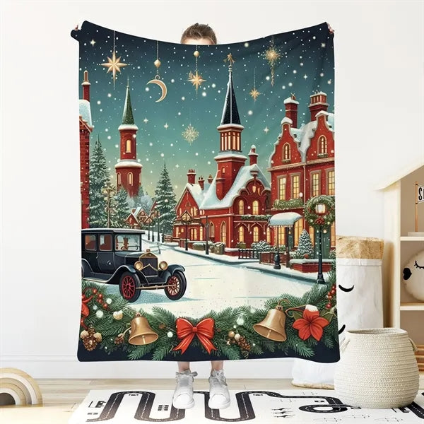 Full Color Printed Super Soft Flannel Blanket