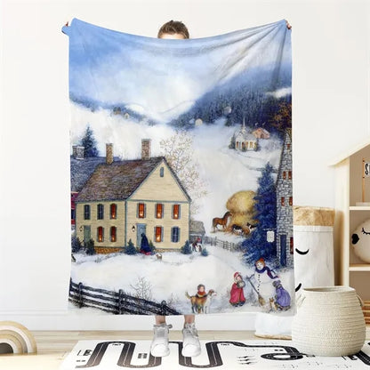 Full Color Printed Super Soft Flannel Blanket