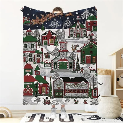 Full Color Printed Super Soft Flannel Blanket