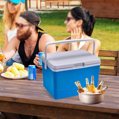 Portable hard retention lunch box camping insulated cooler