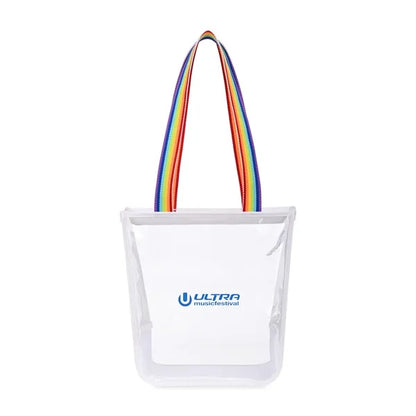 Sigma Clear Zippered Tote