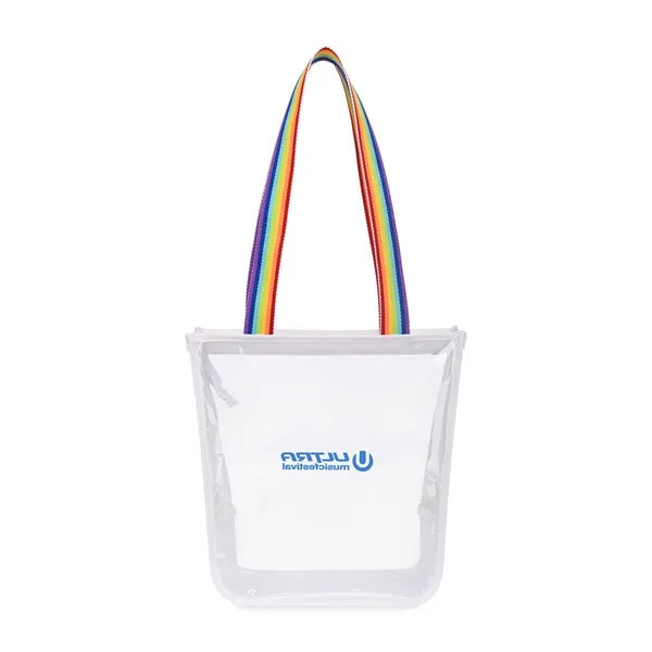 Sigma Clear Zippered Tote