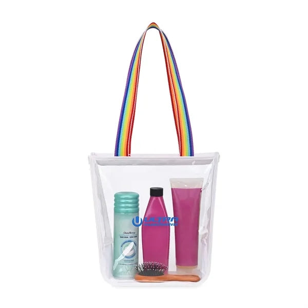 Sigma Clear Zippered Tote