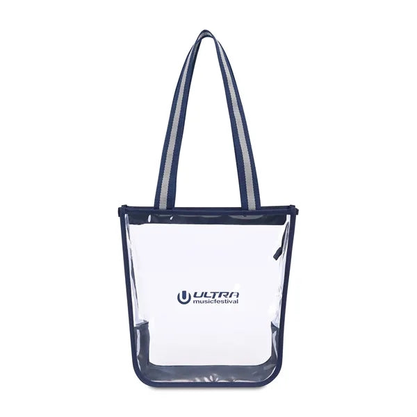 Sigma Clear Zippered Tote