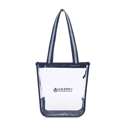Sigma Clear Zippered Tote