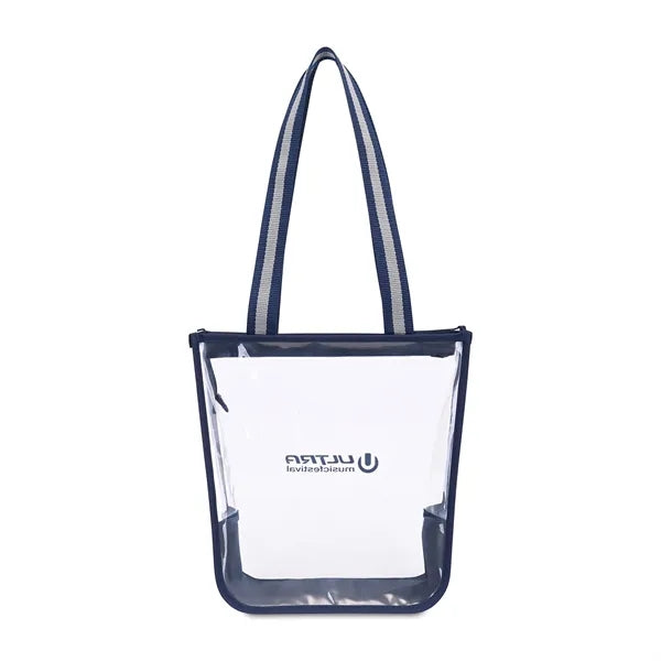 Sigma Clear Zippered Tote