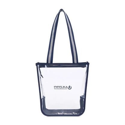Sigma Clear Zippered Tote