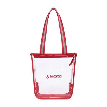 Sigma Clear Zippered Tote