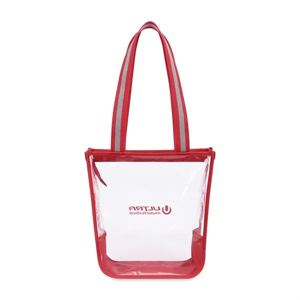 Sigma Clear Zippered Tote