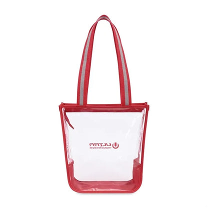Sigma Clear Zippered Tote