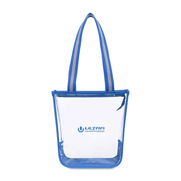 Sigma Clear Zippered Tote
