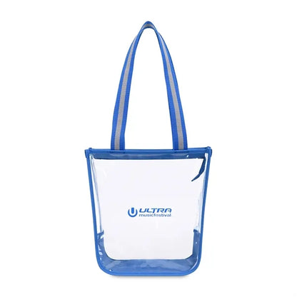 Sigma Clear Zippered Tote