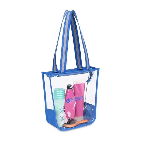 Sigma Clear Zippered Tote