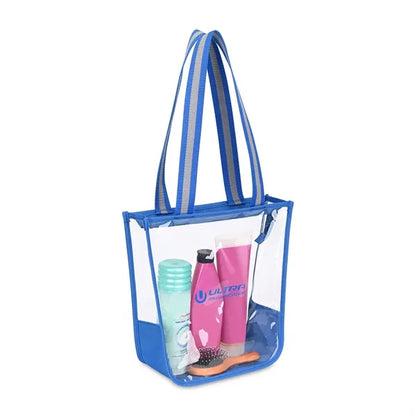 Sigma Clear Zippered Tote