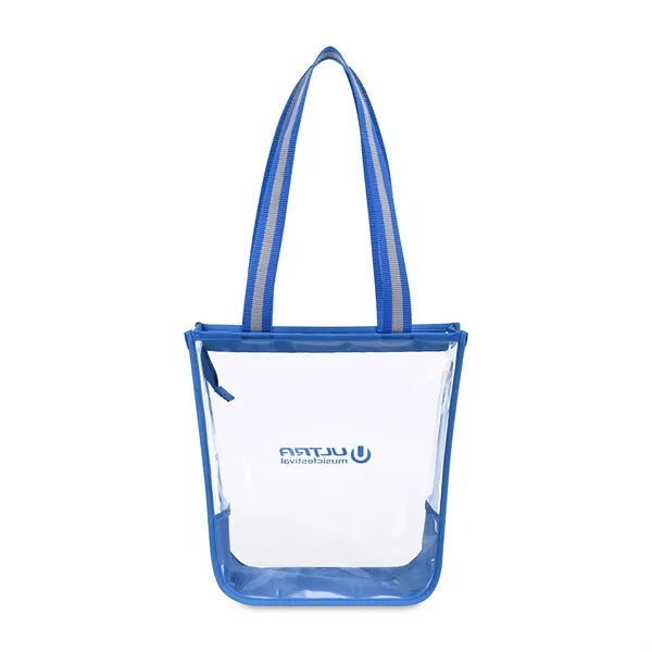 Sigma Clear Zippered Tote