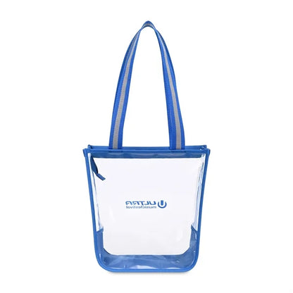 Sigma Clear Zippered Tote