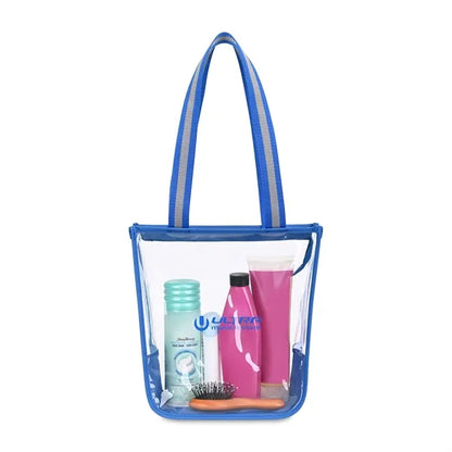Sigma Clear Zippered Tote