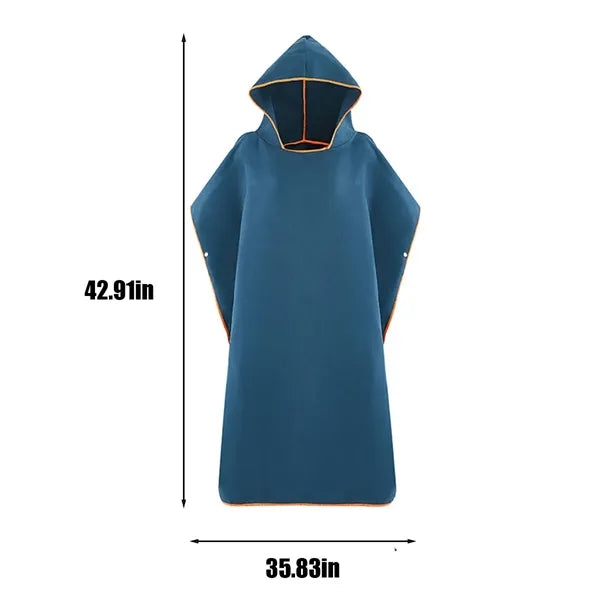 Wetsuit changing bath quick dry surfing beach towel poncho