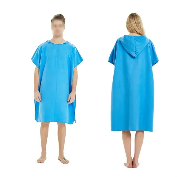 Wetsuit changing bath quick dry surfing beach towel poncho