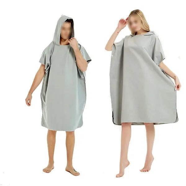 Wetsuit changing bath quick dry surfing beach towel poncho