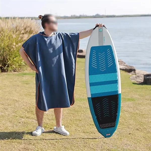 Wetsuit changing bath quick dry surfing beach towel poncho