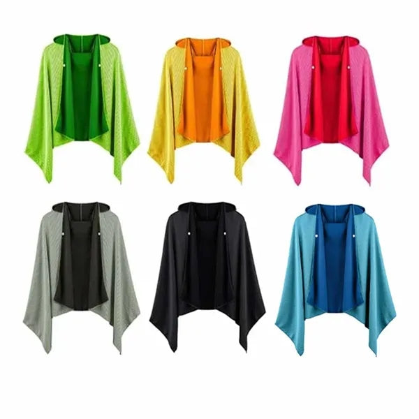Cooling Quick Dry Hooded Shawl for Outdoor & Sports