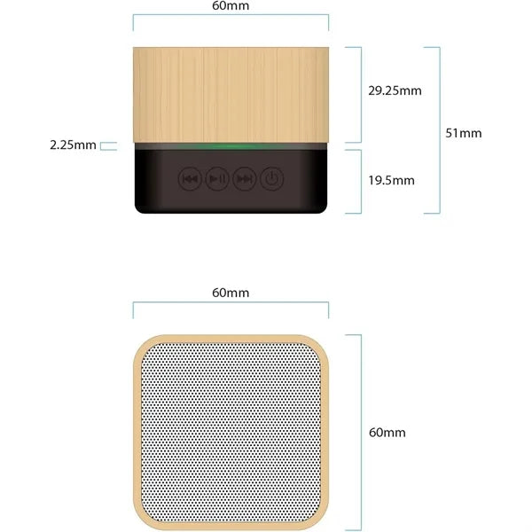 Wooden Wireless Bluetooth Speaker