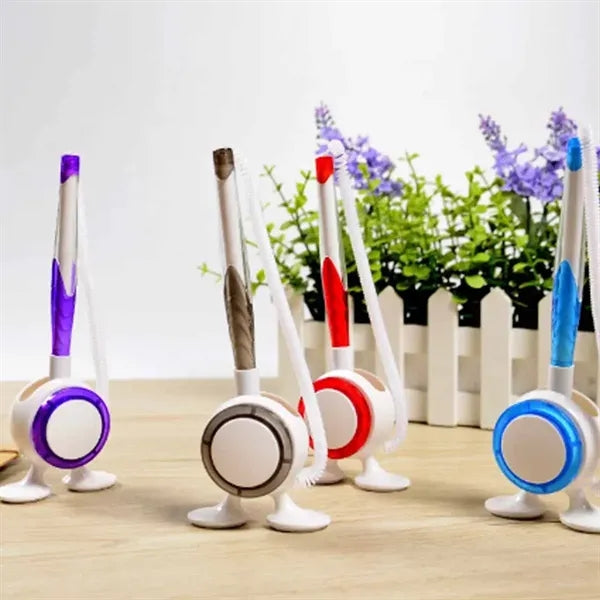 Fixed Desktop Pen with Secure Base for Office & Business