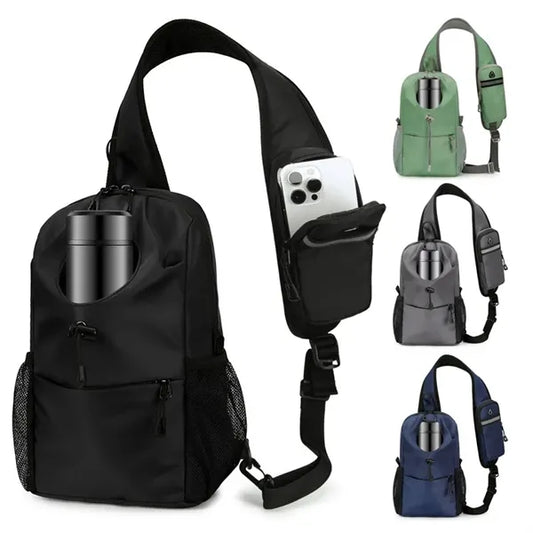 Black Sling Crossbody Bag