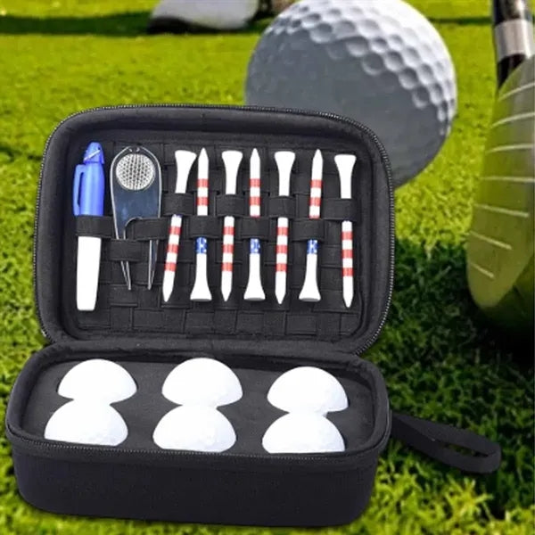 Portable Golf Accessory Organizer with Ball Storage