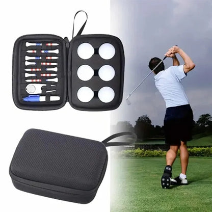 Portable Golf Accessory Organizer with Ball Storage