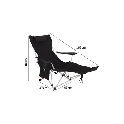 Footrest Outdoor Chair Foldable Compact