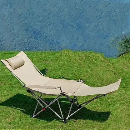 Footrest Outdoor Chair Foldable Compact