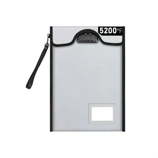 Fireproof Document Bag With Lock