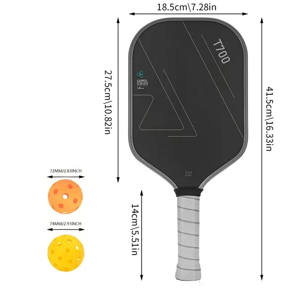 Carbon Fiber Pickleball Paddle 16Mm