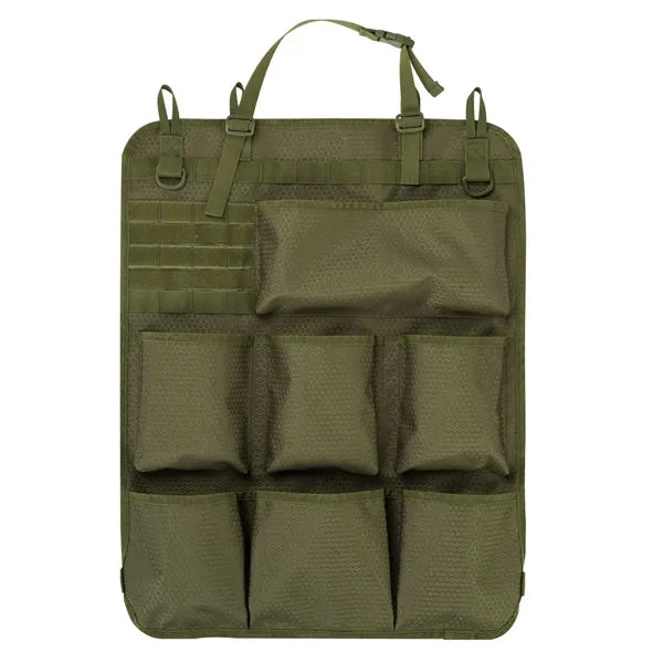 Car Backseat Organizer Fabric Auto Seat With  Backing