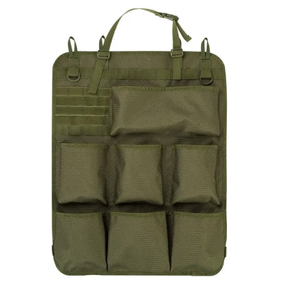 Car Backseat Organizer Fabric Auto Seat With  Backing