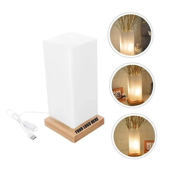 Glass Vase Table Lamp