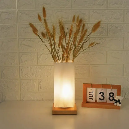 Glass Vase Table Lamp