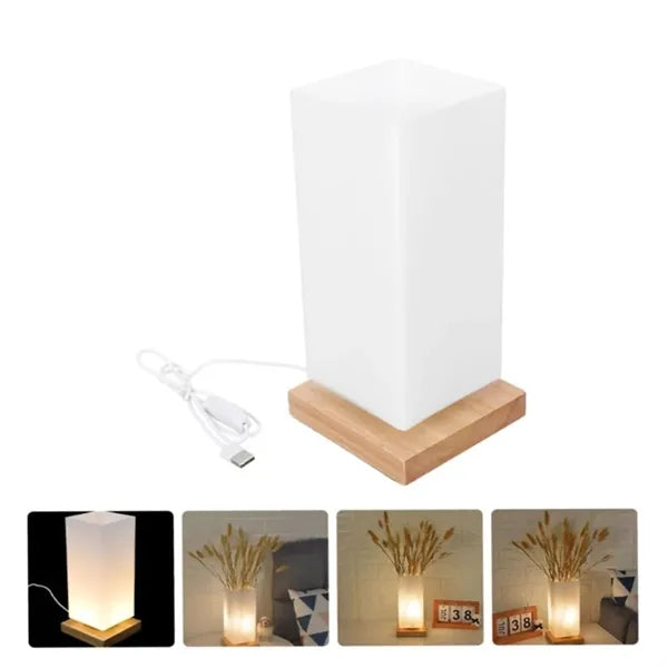 Glass Vase Table Lamp