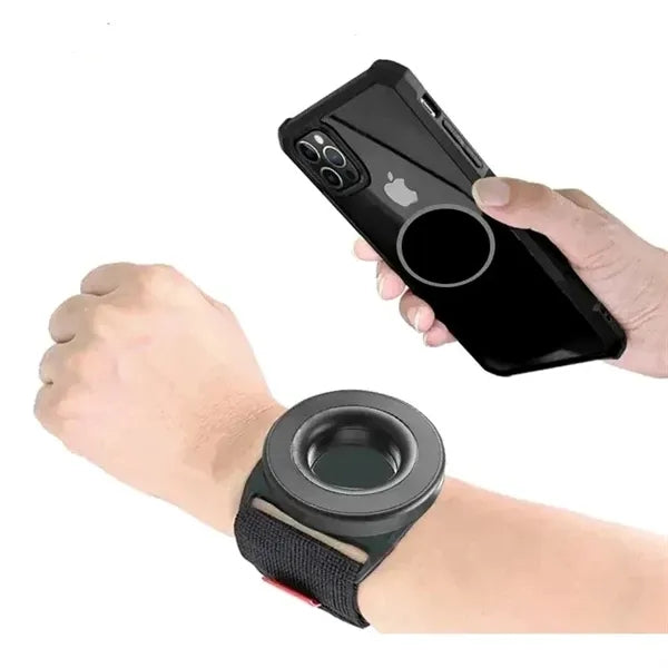 Magnetic Wristband Rotatable Phone Holder