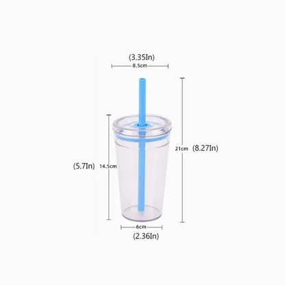 15 Oz Tritan Tumbler With Straw