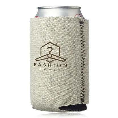 Canvas Foam Can Cooler