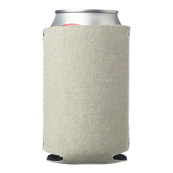 Canvas Foam Can Cooler